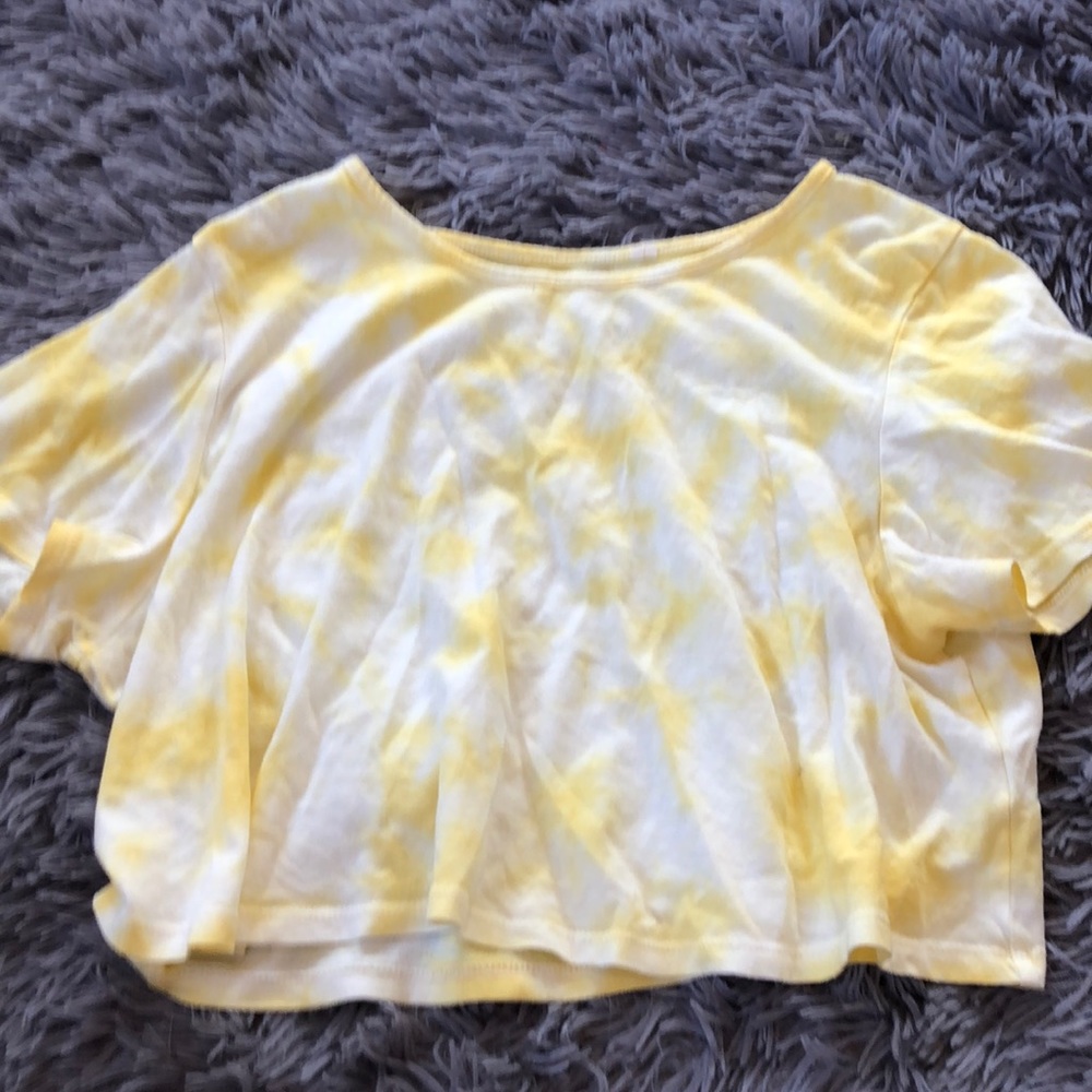 Tie dye crop top